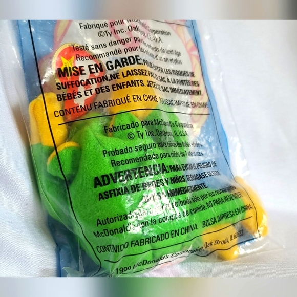 Smoochy the Frog -  TY Teenie Beanie Baby - Picture 8 of 10